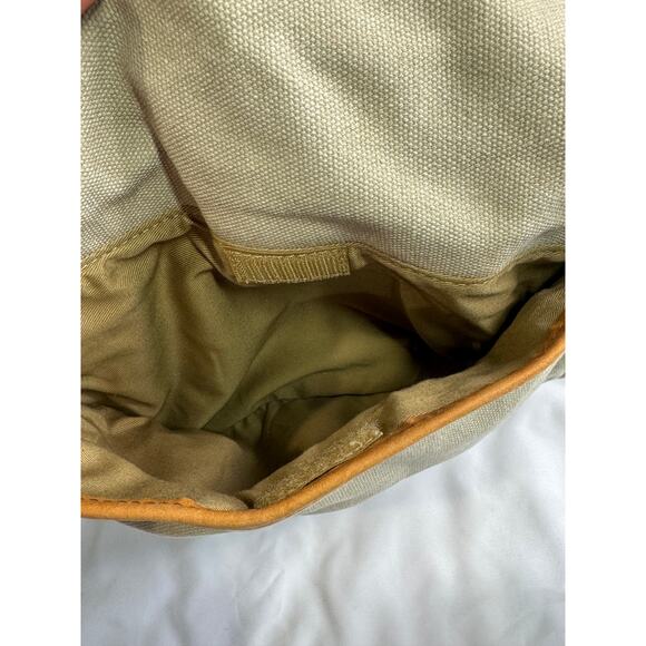 Vintage L.L. Bean Leather and Canvas Cross Body Field Bag - Picture 9 of 12